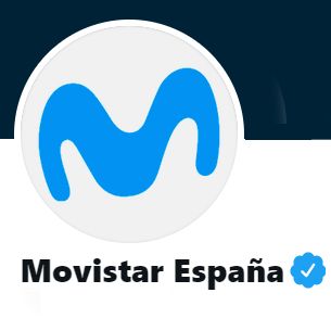 Cuenta en redes sociales de Movistar España