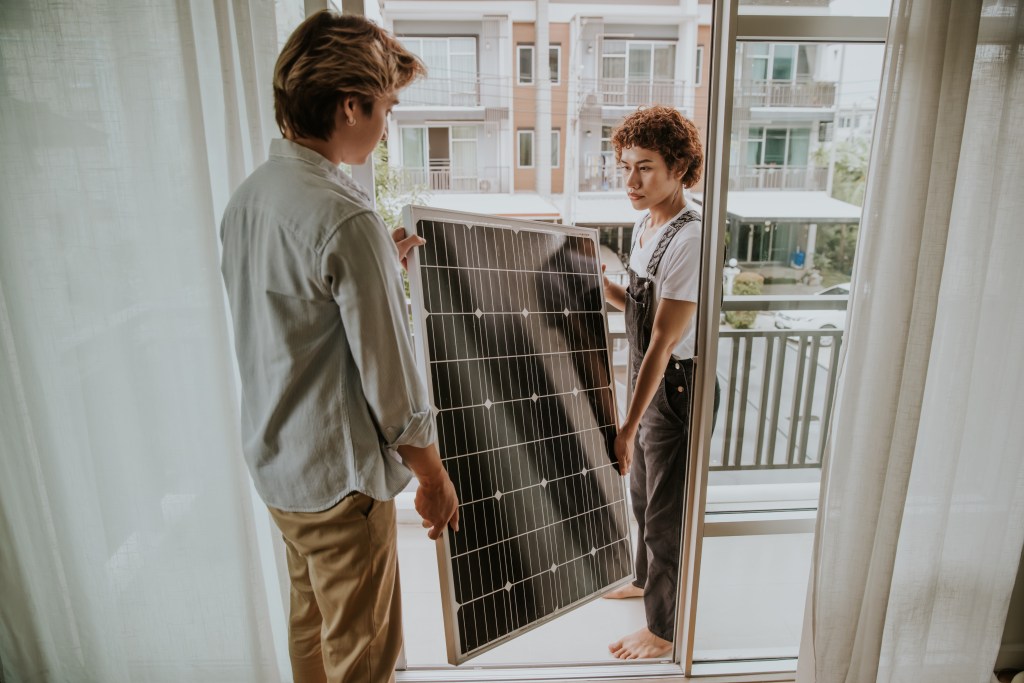 Propósitos Año Nuevo, instalación de placas solares
